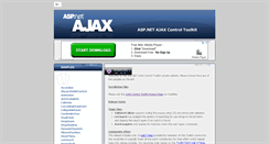 Desktop Screenshot of ajaxcontroltoolkit.com